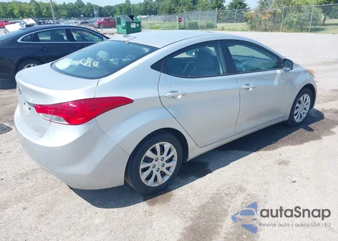 2013 Hyundai Elantra Gls z USA, uszkodzony, nr VIN 5NPDH4AEXDH156616